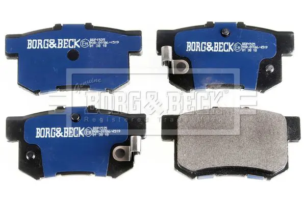 Handler.Part Brake pad set, disc brake BORG & BECK BBP1535 3