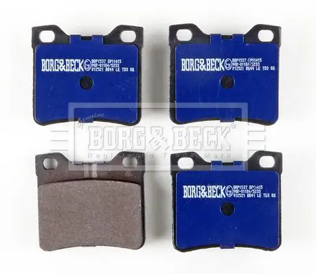 Handler.Part Brake pad set, disc brake BORG & BECK BBP1537 3