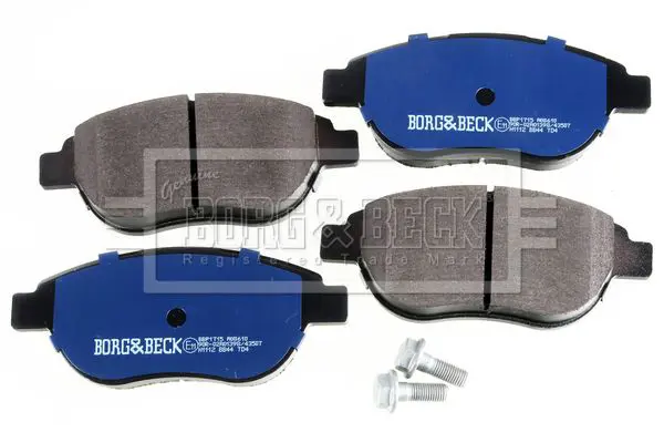 Handler.Part Brake pad set, disc brake BORG & BECK BBP1715 3