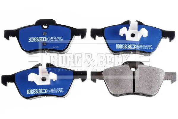 Handler.Part Brake pad set, disc brake BORG & BECK BBP1726 3