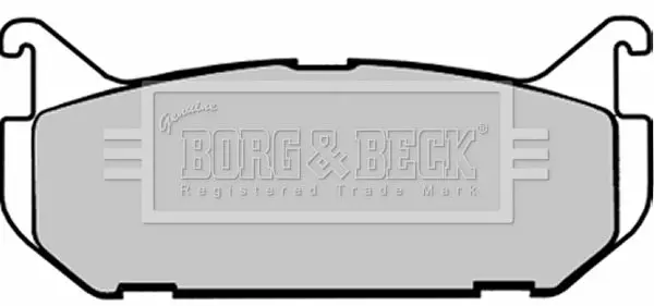 Handler.Part Brake pad set, disc brake BORG & BECK BBP1546 1