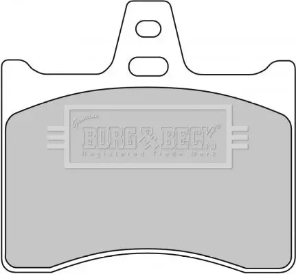 Handler.Part Brake pad set, disc brake BORG & BECK BBP1579 2