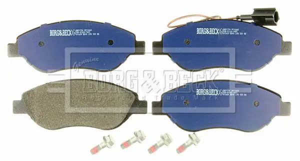 Handler.Part Brake pad set, disc brake BORG & BECK BBP1754 3