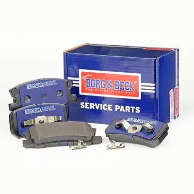 Handler.Part Brake pad set, disc brake BORG & BECK BBP1758 1