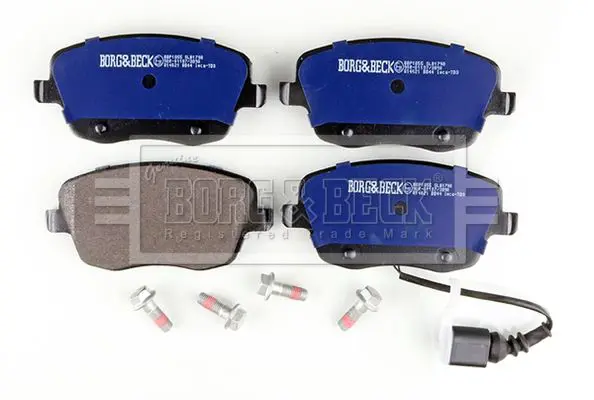 Handler.Part Brake pad set, disc brake BORG & BECK BBP1855 3