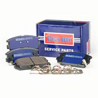 Handler.Part Brake pad set, disc brake BORG & BECK BBP1893 1