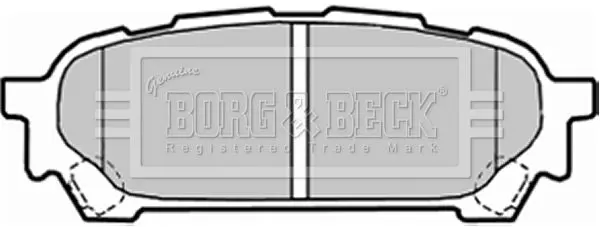 Handler.Part Brake pad set, disc brake BORG & BECK BBP1935 2