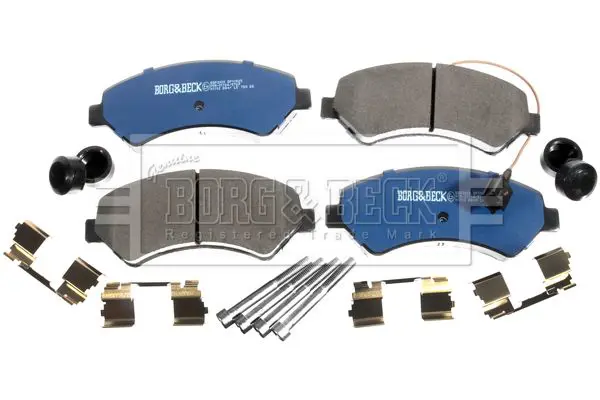 Handler.Part Brake pad set, disc brake BORG & BECK BBP2020 3