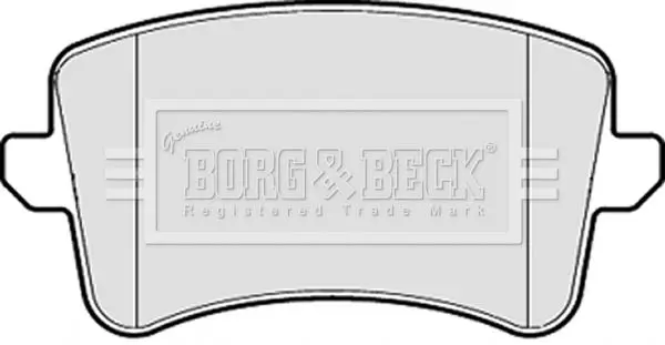 Handler.Part Brake pad set, disc brake BORG & BECK BBP2055 1