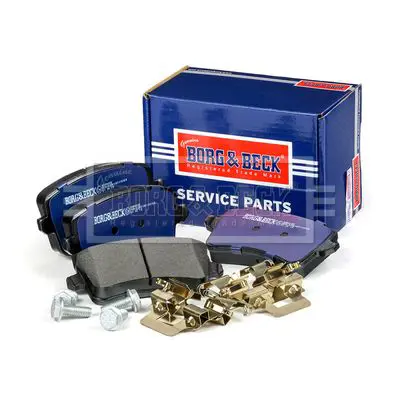 Handler.Part Brake pad set, disc brake BORG & BECK BBP2055 2