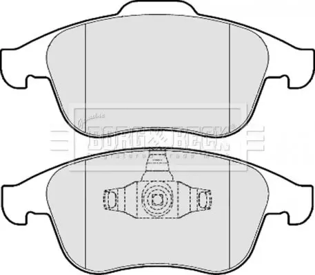 Handler.Part Brake pad set, disc brake BORG & BECK BBP2057 2