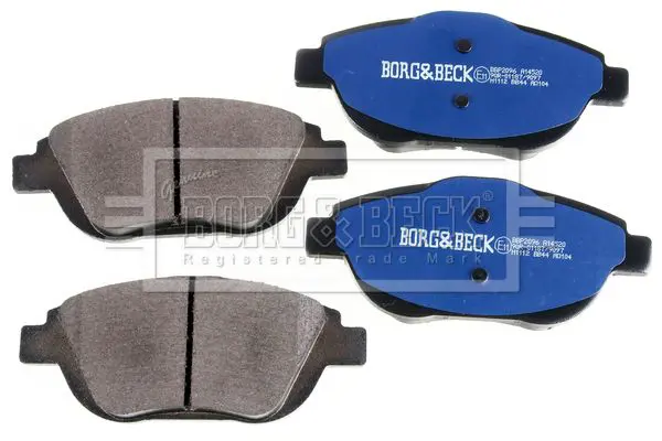 Handler.Part Brake pad set, disc brake BORG & BECK BBP2096 3