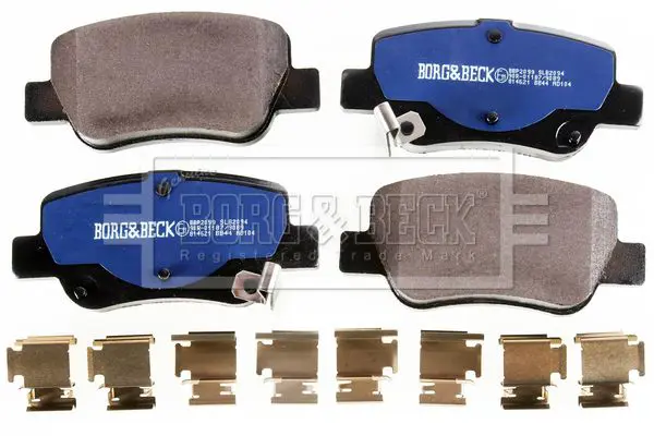 Handler.Part Brake pad set, disc brake BORG & BECK BBP2099 3