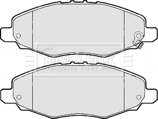 Handler.Part Brake pad set, disc brake BORG & BECK BBP2113 2