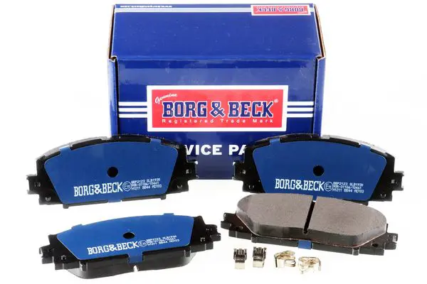 Handler.Part Brake pad set, disc brake BORG & BECK BBP2123 1