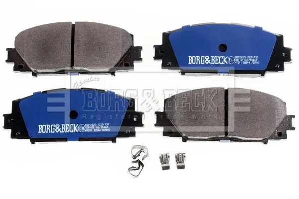 Handler.Part Brake pad set, disc brake BORG & BECK BBP2123 3