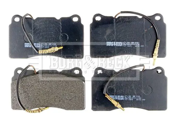 Handler.Part Brake pad set, disc brake BORG & BECK BBP2192 2