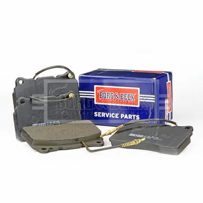 Handler.Part Brake pad set, disc brake BORG & BECK BBP2192 3