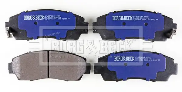 Handler.Part Brake pad set, disc brake BORG & BECK BBP2204 3