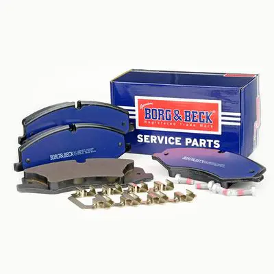 Handler.Part Brake pad set, disc brake BORG & BECK BBP2217 1