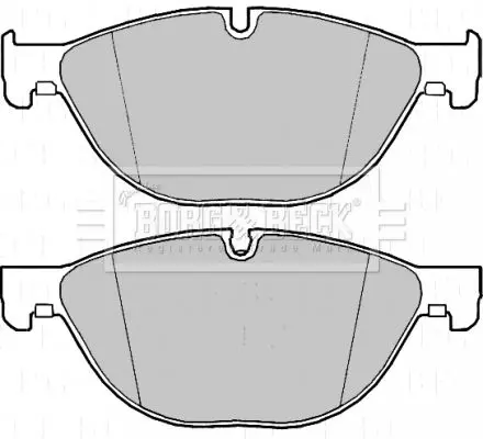 Handler.Part Brake pad set, disc brake BORG & BECK BBP2218 2