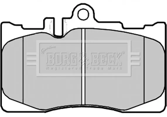 Handler.Part Brake pad set, disc brake BORG & BECK BBP2230 2