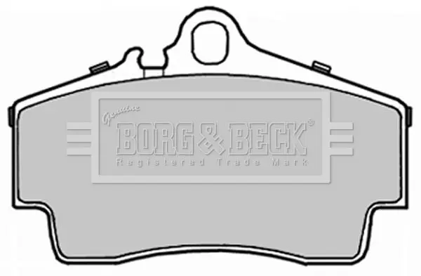 Handler.Part Brake pad set, disc brake BORG & BECK BBP2235 2