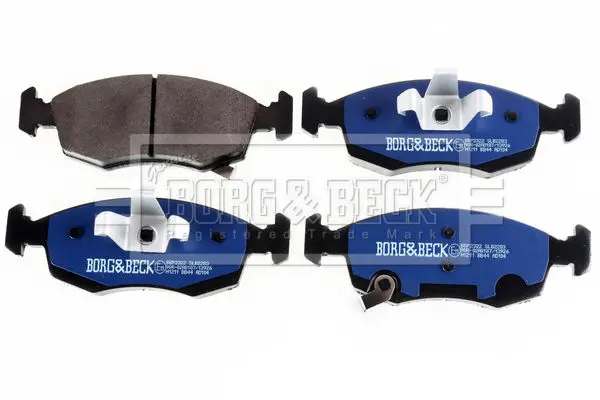 Handler.Part Brake pad set, disc brake BORG & BECK BBP2322 3