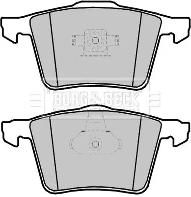 Handler.Part Brake pad set, disc brake BORG & BECK BBP2353 2