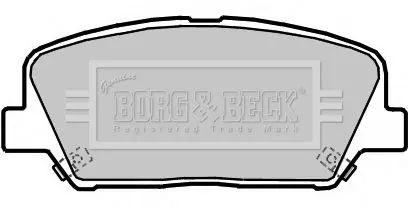 Handler.Part Brake pad set, disc brake BORG & BECK BBP2364 2