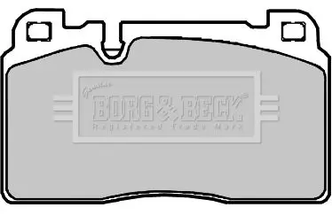 Handler.Part Brake pad set, disc brake BORG & BECK BBP2382 2