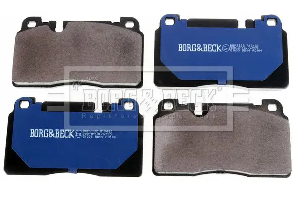 Handler.Part Brake pad set, disc brake BORG & BECK BBP2382 3