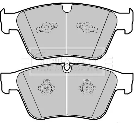 Handler.Part Brake pad set, disc brake BORG & BECK BBP2386 1