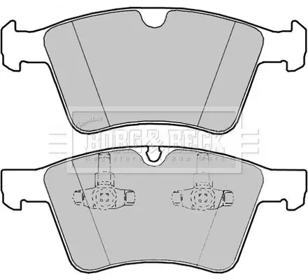 Handler.Part Brake pad set, disc brake BORG & BECK BBP2387 1