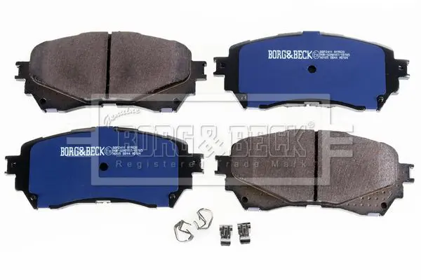 Handler.Part Brake pad set, disc brake BORG & BECK BBP2411 3