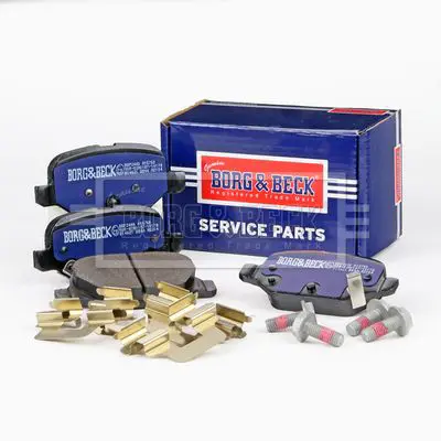 Handler.Part Brake pad set, disc brake BORG & BECK BBP2440 3