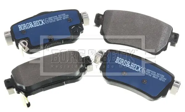 Handler.Part Brake pad set, disc brake BORG & BECK BBP2498 2