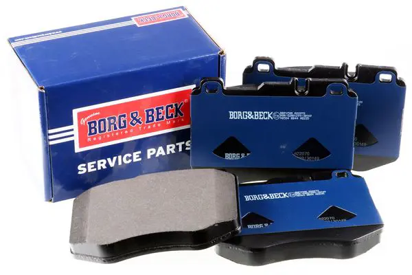 Handler.Part Brake pad set, disc brake BORG & BECK BBP2500 1