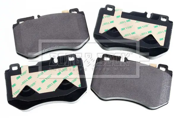 Handler.Part Brake pad set, disc brake BORG & BECK BBP2501 2