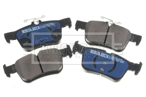 Handler.Part Brake pad set, disc brake BORG & BECK BBP2505 2