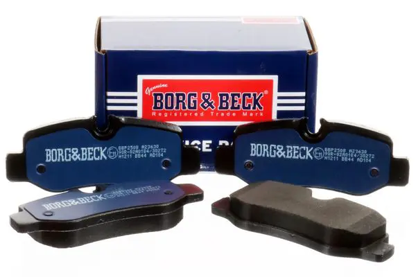 Handler.Part Brake pad set, disc brake BORG & BECK BBP2508 1