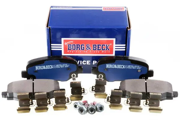 Handler.Part Brake pad set, disc brake BORG & BECK BBP2521 1