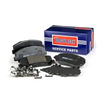 Handler.Part Brake pad set, disc brake BORG & BECK BBP2555 1