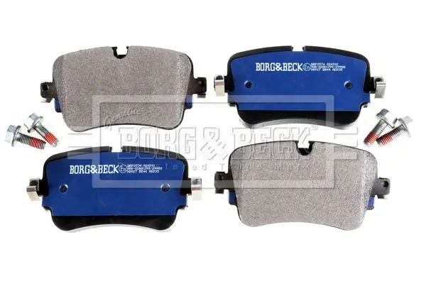 Handler.Part Brake pad set, disc brake BORG & BECK BBP2574 3