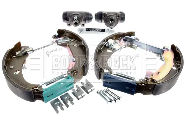 Handler.Part Brake shoe set BORG & BECK BBS1028K 3