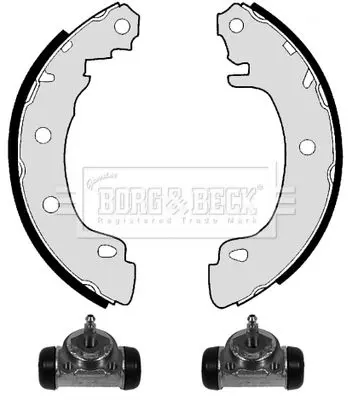 Handler.Part Brake shoe set BORG & BECK BBS1052K 2