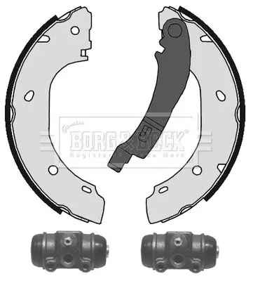 Handler.Part Brake shoe set BORG & BECK BBS1112K 2