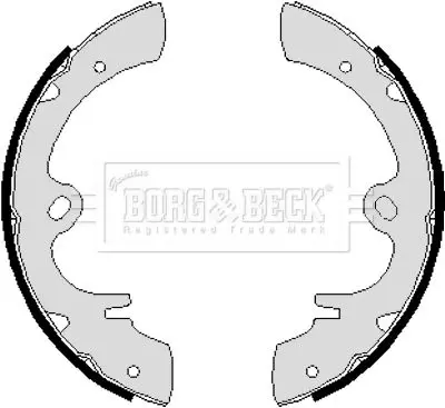 Handler.Part Brake shoe set BORG & BECK BBS6096 1