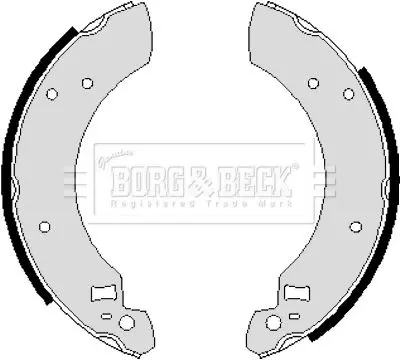 Handler.Part Brake shoe set BORG & BECK BBS6115 1