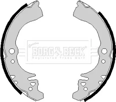 Handler.Part Brake shoe set BORG & BECK BBS6135 2